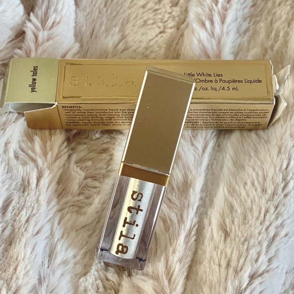 Stila Little White Lies Yellow Tales liquid eyeshadow never used with box